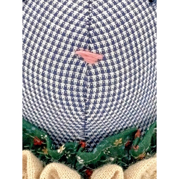 Folk Art Primitive Stuffed Bunny Rabbit Lynne's Country Beginning Handmade EUC - Picture 13 of 16